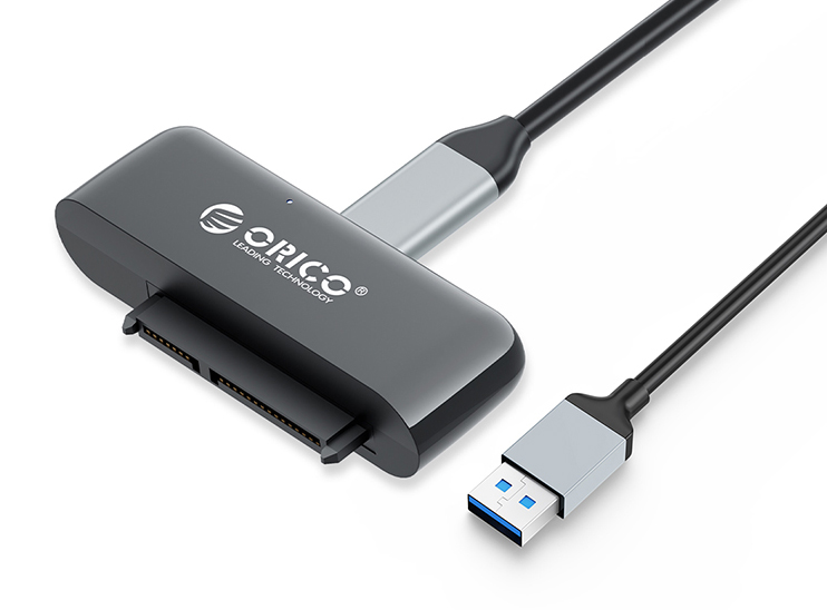 ORICO αντάπτορας USB-C σε SATA UTS3-3A, 5Gbps, καλώδιο USB, μαύρος