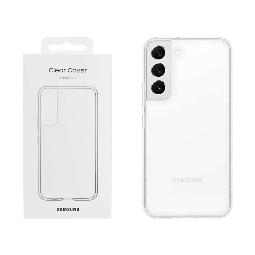 ΘΗΚΗ SAMSUNG S22 5G S901 CLEAR COVER EF-QS901CTEGWW TRANSPARENT PACKING OR