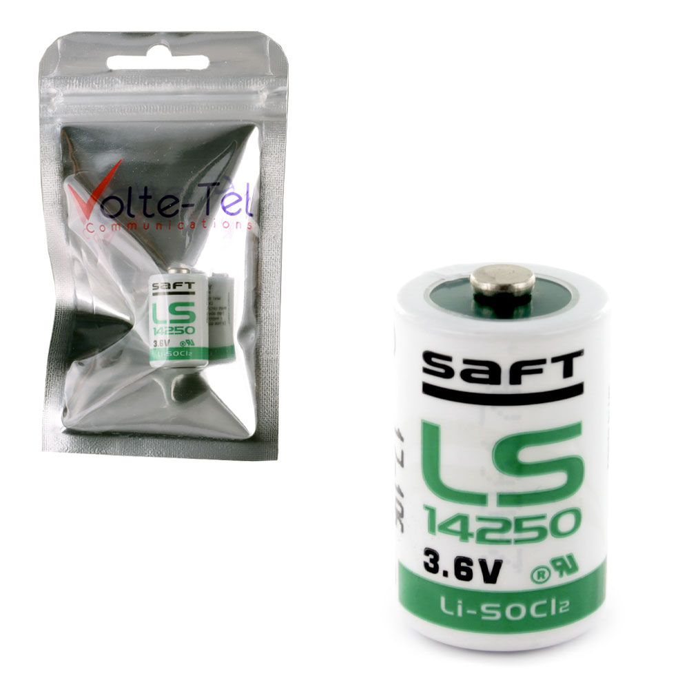 SAFT ΜΠΑΤΑΡΙA ΕΠΑΝΑΦΟΡΤΙΖΟΜΕΝH ΒΑΡΕΛΑΚΙ 1/2 AA  LS14250 3.6V 1200 mAh Li-ion  LI-SOCL2