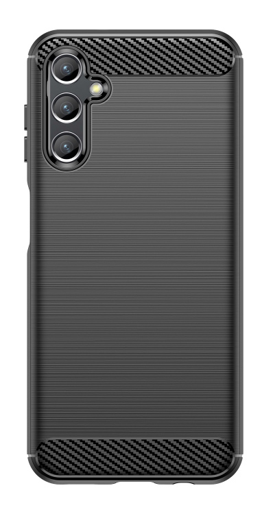 POWERTECH θήκη Carbon MOB-1782 για Samsung A14 5G, μαύρη