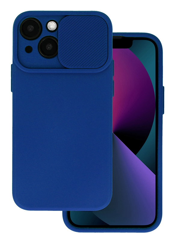 POWERTECH Θήκη Camshield Soft MOB-1787 για iPhone 13, μπλε