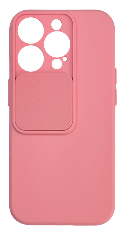 POWERTECH Θήκη Camshield Soft MOB-1798 για iPhone 14 Pro, ροζ