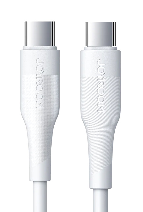 JOYROOM καλώδιο USB-C S-1230M3, 60W PD, 1.2m, λευκό