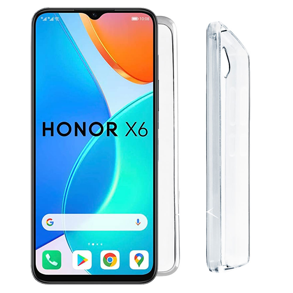VOLTE-TEL ΘΗΚΗ HONOR X6 6.5" SLIMCOLOR AIR TPU CAMERA GUARD ΔΙΑΦΑΝΗ