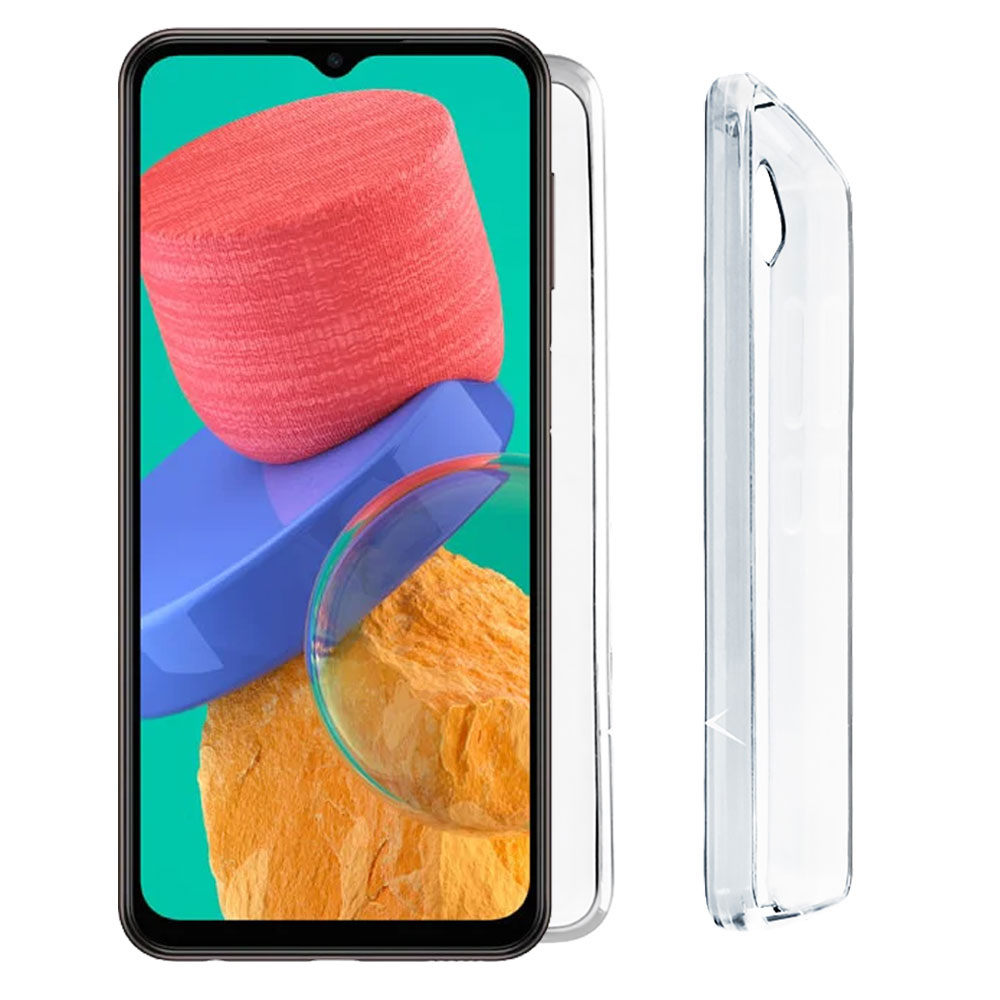 VOLTE-TEL ΘΗΚΗ SAMSUNG M33 5G M336 6.6" SLIMCOLOR AIR TPU CAMERA GUARD ΔΙΑΦΑΝΗ