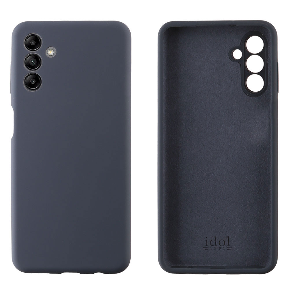 IDOL 1991 ΘΗΚΗ SAMSUNG A14 4G A145/A14 5G A146 6.6" VELVET ELITE TPU 4 SIDE FULL CAMERA PROTECTION BLUE