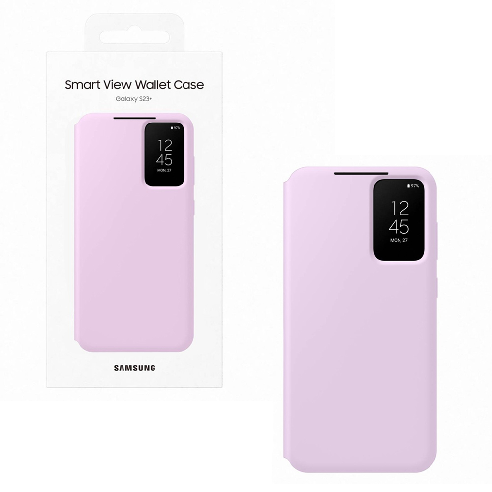 ΘΗΚΗ SAMSUNG S23 PLUS 5G S916 S-VIEW WALLET CASE EF-ZS916CVEGWW LILAC PACKING OR