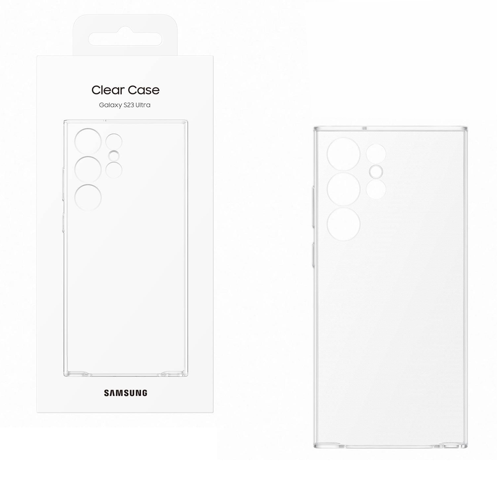 ΘΗΚΗ SAMSUNG S23 ULTRA 5G S918 CLEAR SLIM CASE EF-QS918CTEGWW TRANSPARENT PACKING OR
