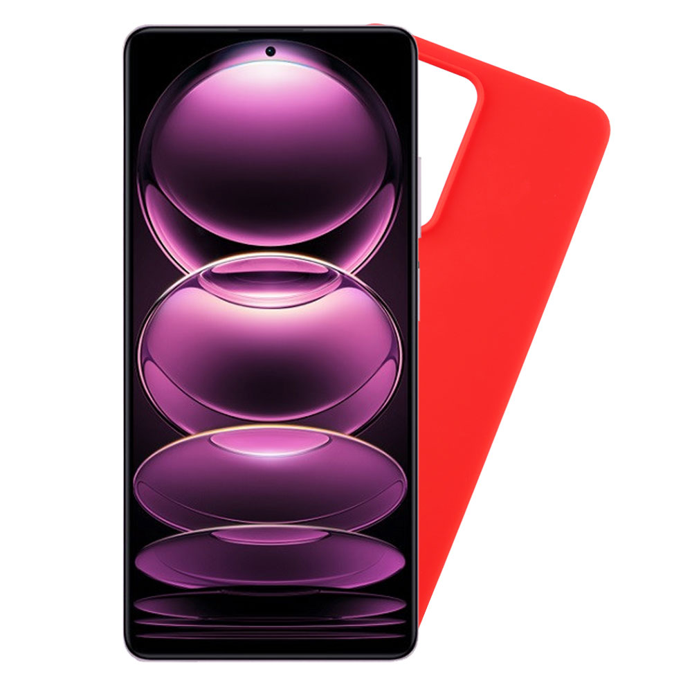VOLTE-TEL ΘΗΚΗ XIAOMI REDMI NOTE 12 5G 6.67" SILICON TPU CAMERA GUARD RED