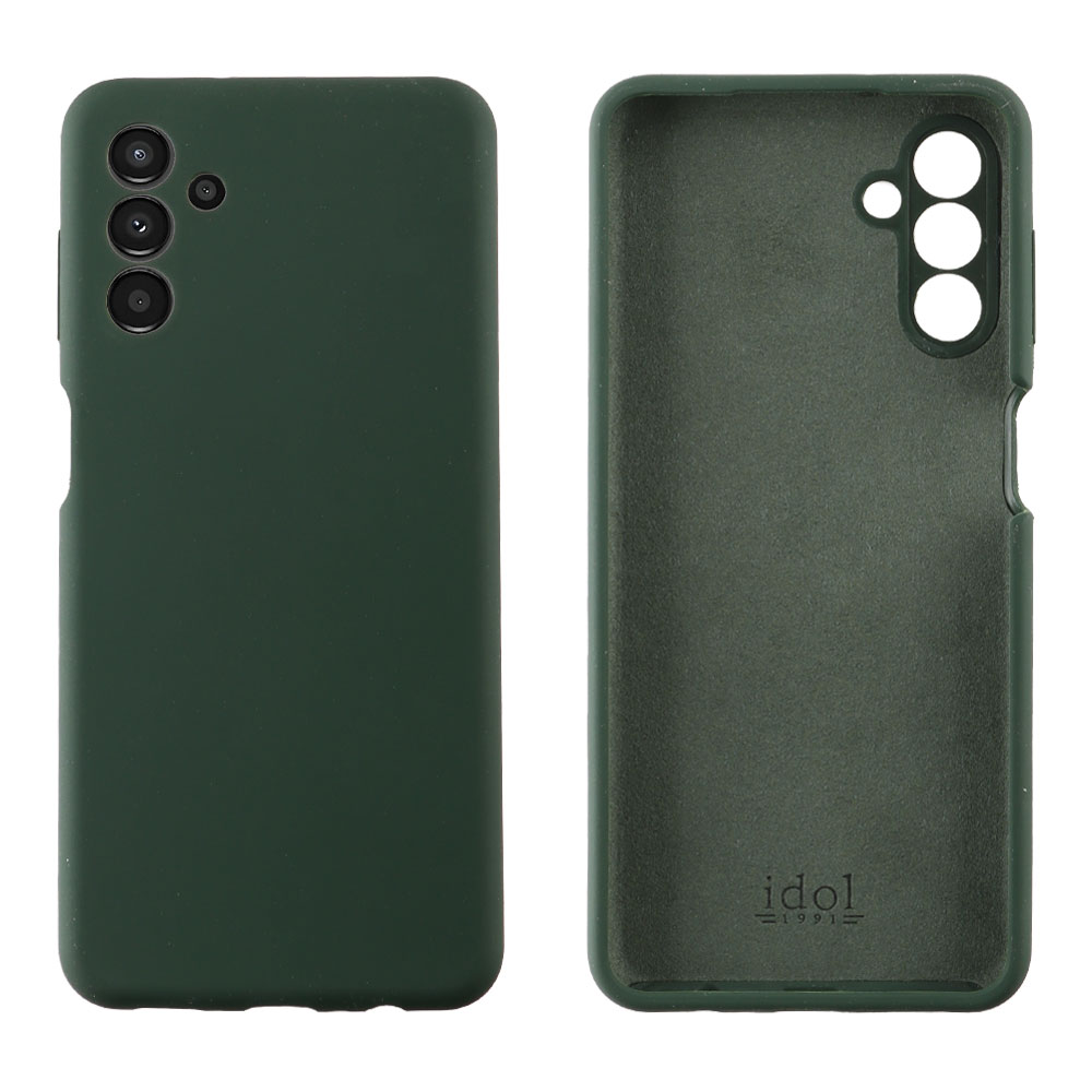 IDOL 1991 ΘΗΚΗ SAMSUNG A04s A047/A13 5G A136U 6.5" VELVET ELITE TPU 4 SIDE FULL CAMERA PROTECTION DARK GREEN