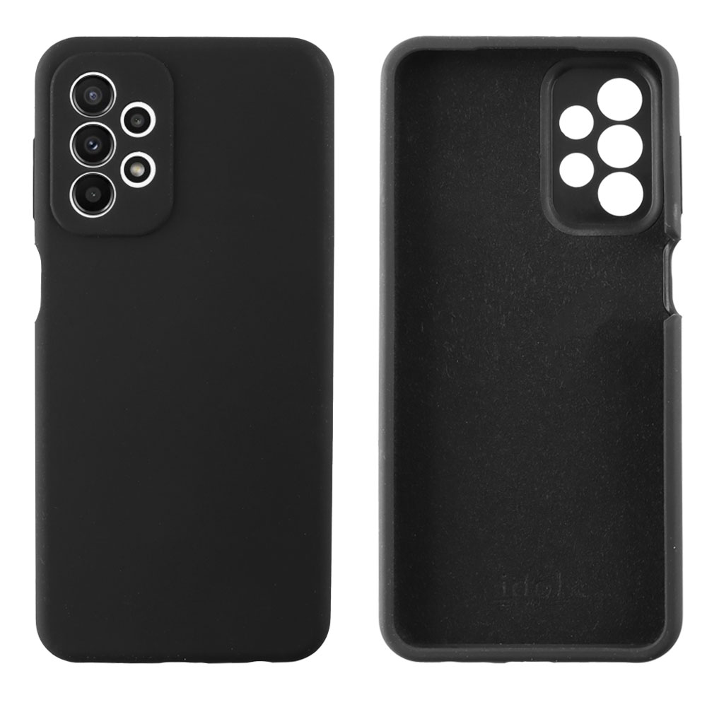 IDOL 1991 ΘΗΚΗ SAMSUNG A23 4G A235/A23 5G A236 6.6" VELVET ELITE TPU 4 SIDE FULL CAMERA PROTECTION BLACK