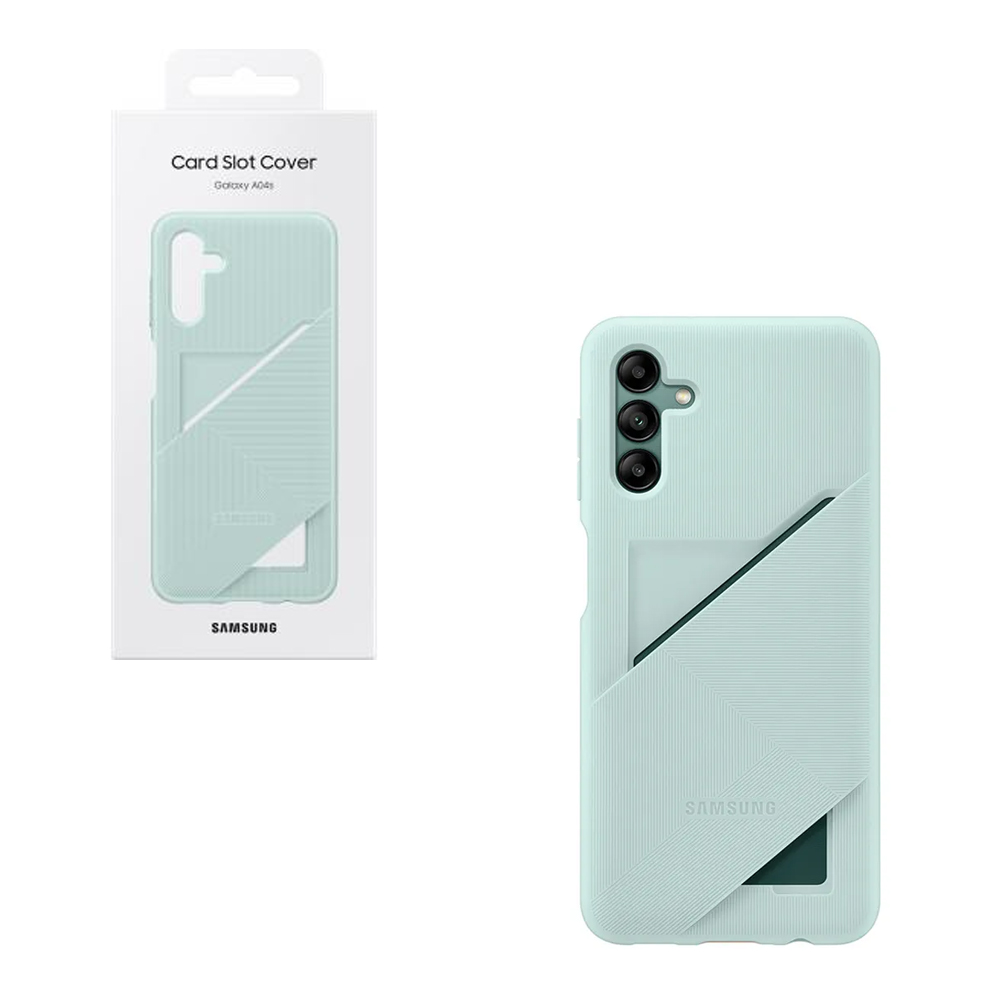 ΘΗΚΗ SAMSUNG A04s A047 6.5" CARD SLOT COVER EF-OA047TGEGWW GREEN PACKING OR