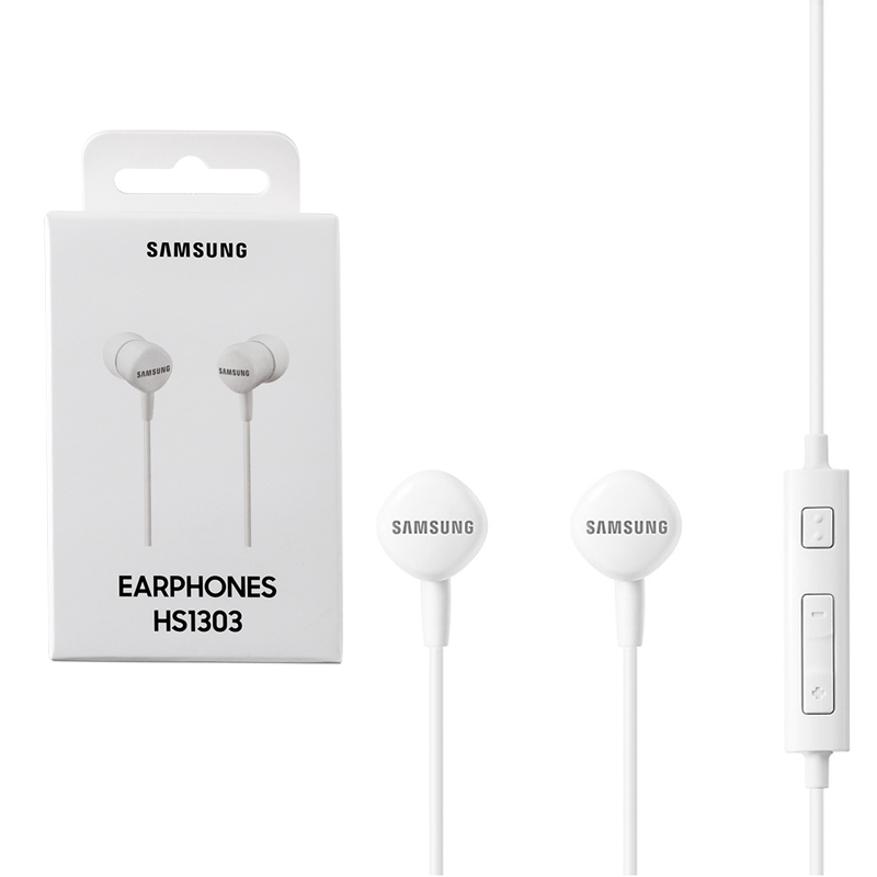 HANDS FREE STEREO SAMSUNG EO-HS1303 I9505/G930/G935 3.5mm 1.2m WHITE PACKING OR