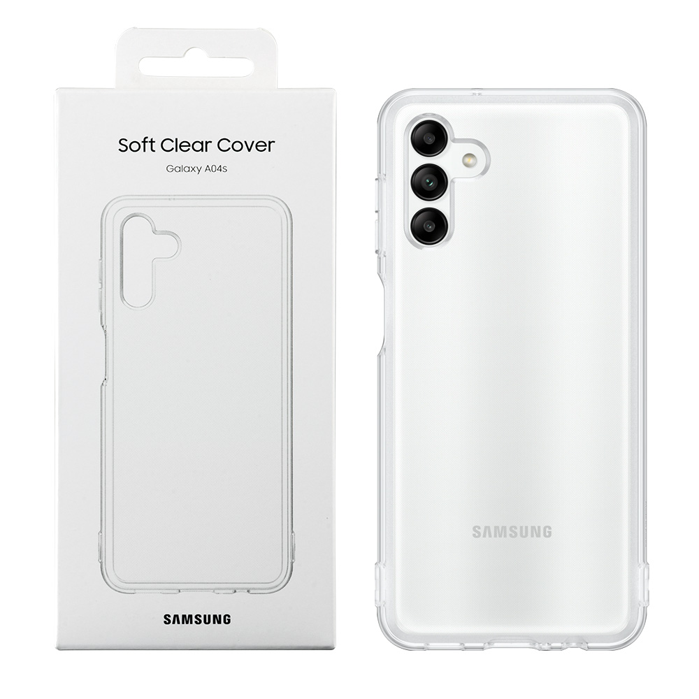 ΘΗΚΗ SAMSUNG A04s A047 6.5" SOFT CLEAR COVER EF-QA047TTEGWW TRANSPARENT PACKING OR (Copy)