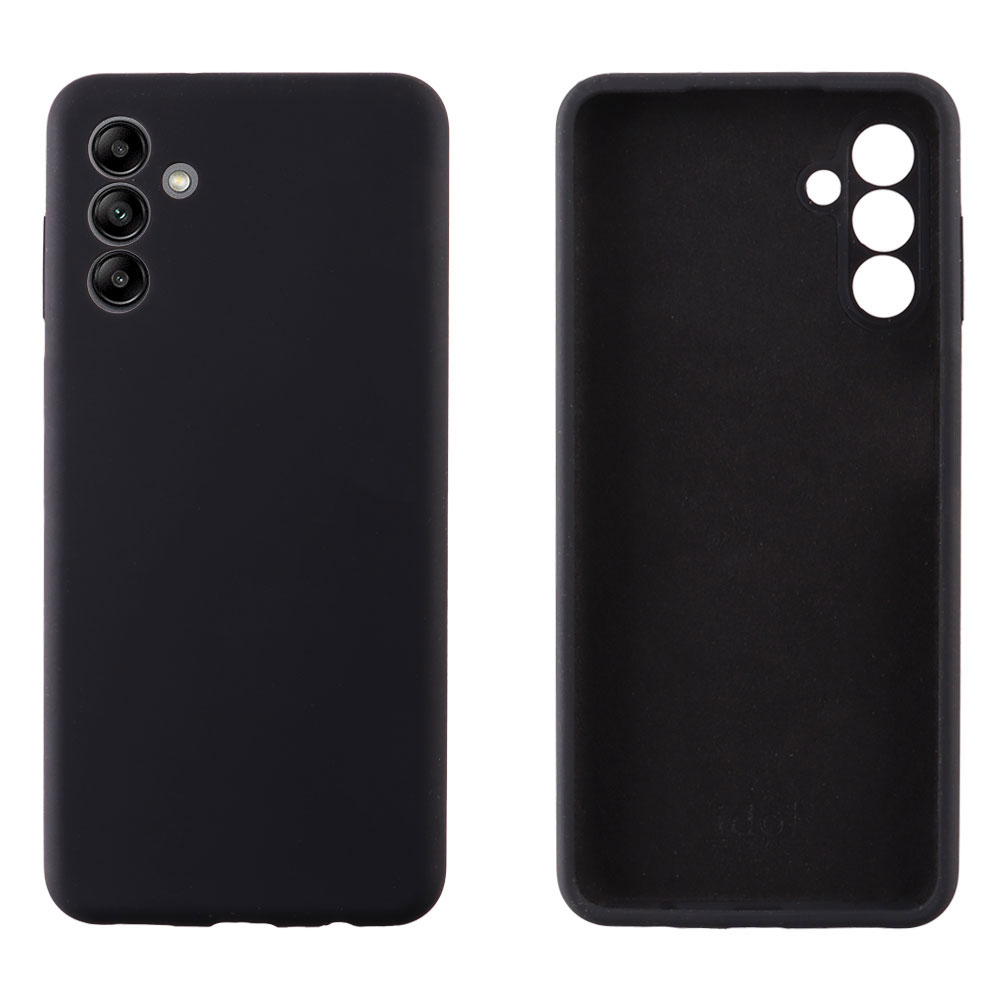 IDOL 1991 ΘΗΚΗ SAMSUNG A34 5G A346 6.6" VELVET ELITE TPU 4 SIDE FULL CAMERA PROTECTION BLACK