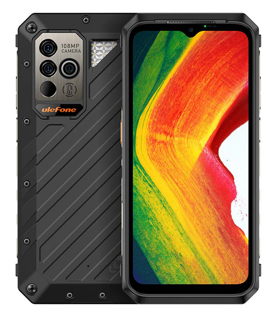 ULEFONE smartphone Power Armor 18, 5G, 6.58", 12/256GB, 9600mAh, μαύρο