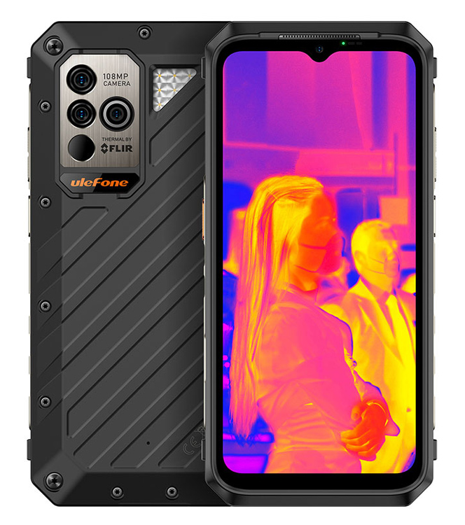 ULEFONE smartphone Power Armor 18T, 5G, 6.58" 12/256GB, 9600mAh, μαύρο