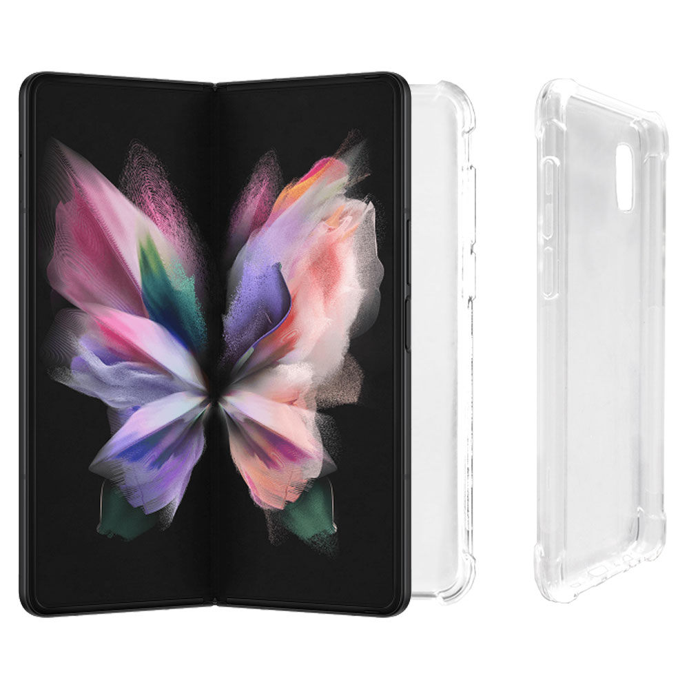 VOLTE-TEL ΘΗΚΗ SAMSUNG Z FOLD 2 5G F916 7.6" ANTISHOCK AIR TPU BACK-FRONT ΔΙΑΦΑΝΗ