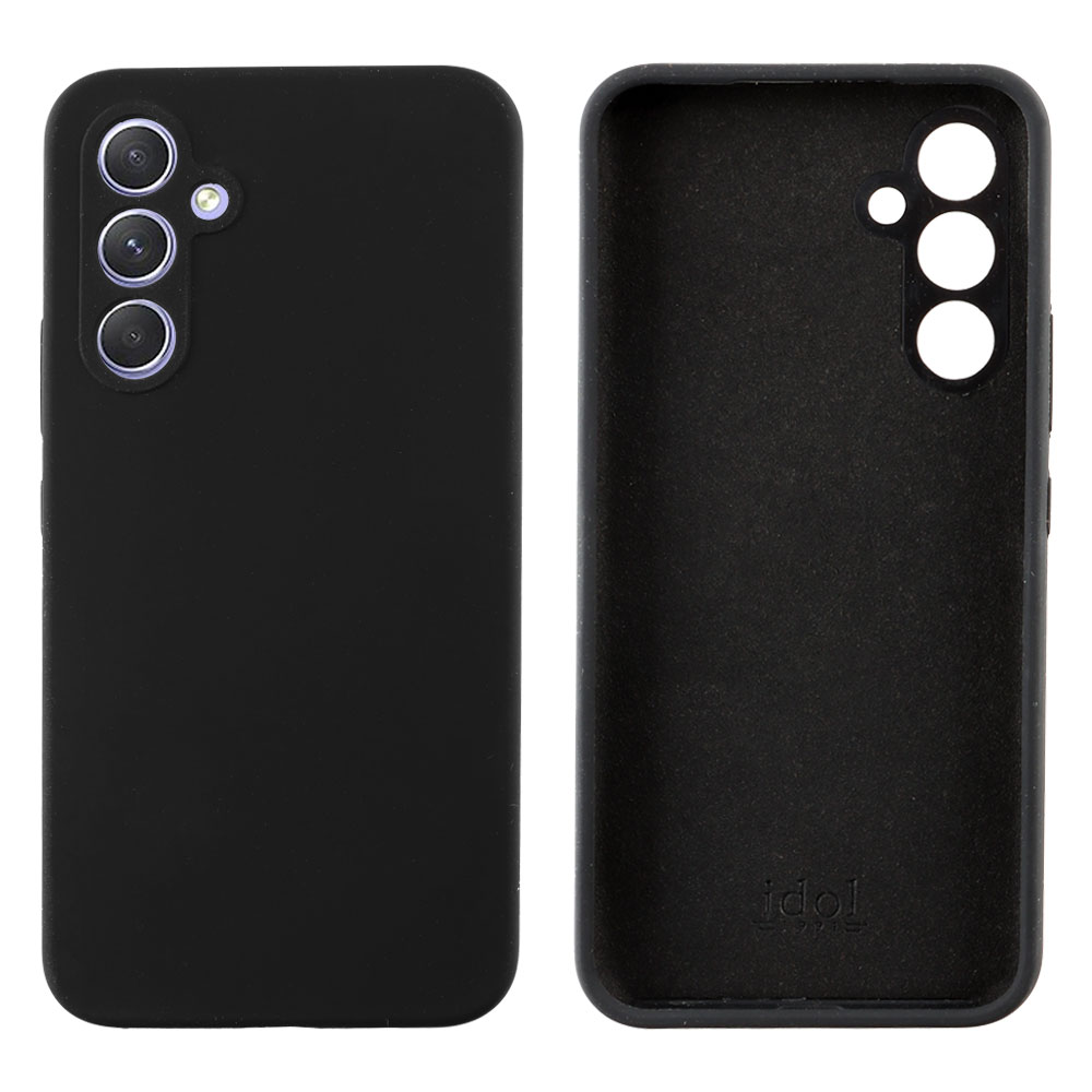 IDOL 1991 ΘΗΚΗ SAMSUNG A54 5G A546 6.4" VELVET ELITE TPU 4 SIDE FULL CAMERA PROTECTION BLACK