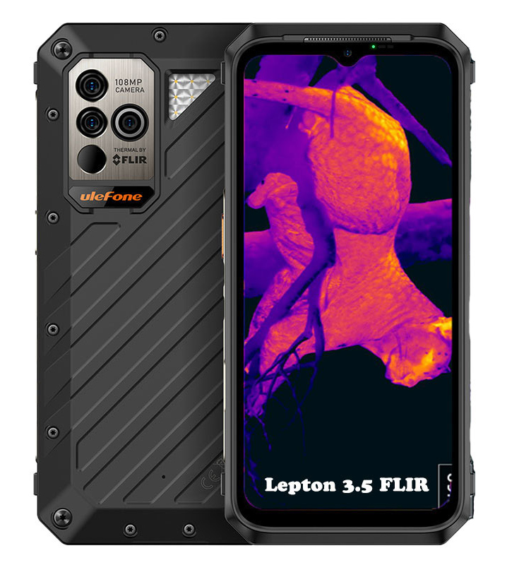 ULEFONE smartphone Power Armor 19T, 6.58", 12/256GB, 9600mAh, μαύρο
