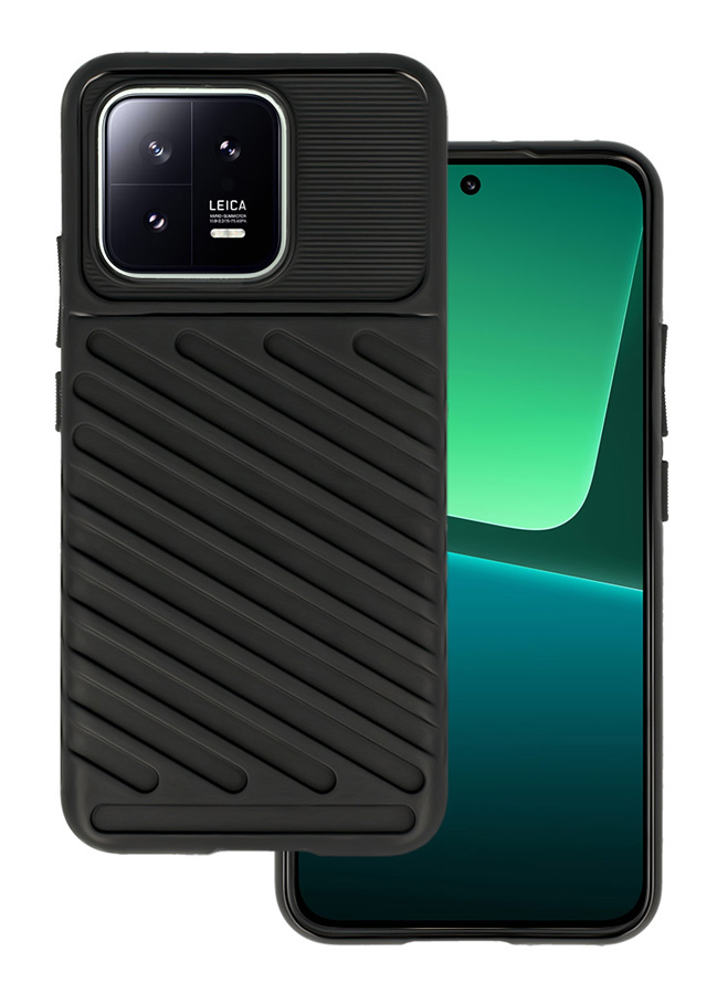 POWERTECH Θήκη Thunder MOB-1836 για Xiaomi 13 Pro, μαύρη
