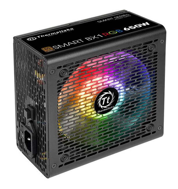 THERMALTAKE τροφοδοτικό PC Smart BX1 RGB 650W, 80 Plus Bronze Active PFC