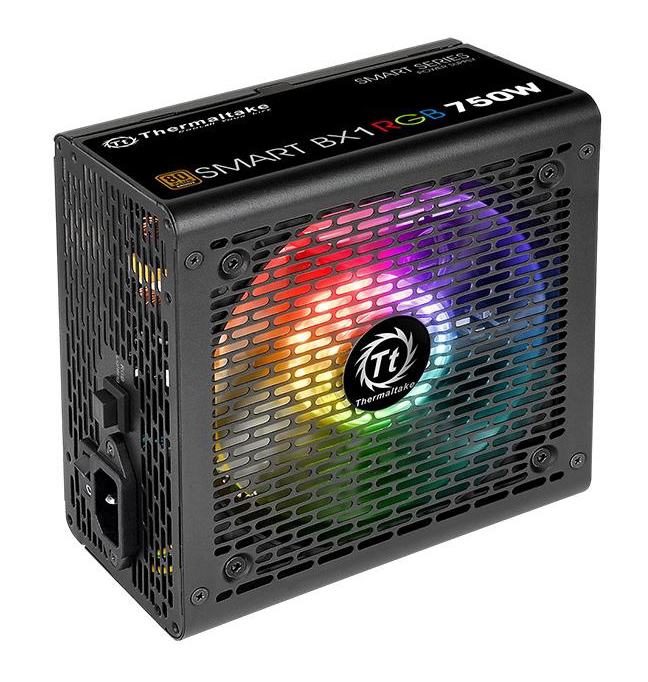 THERMALTAKE τροφοδοτικό PC Smart BX1 RGB 750W, 80 Plus Bronze Active PFC