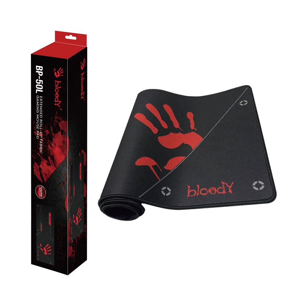 BLOODY GAMING MOUSE PAD BP-50L 750X300X3mm BLACK GR