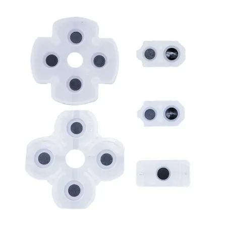 SET OF SILICONE RUBBERS FOR BUTTONS DUALSHOCK4 V3 JDM-055 OEM