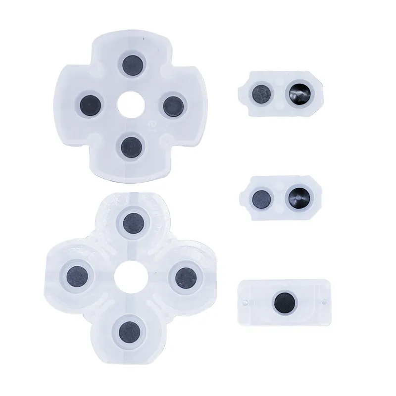 SET OF SILICONE RUBBERS FOR BUTTONS DUALSHOCK4 V3 JDM-055 OEM