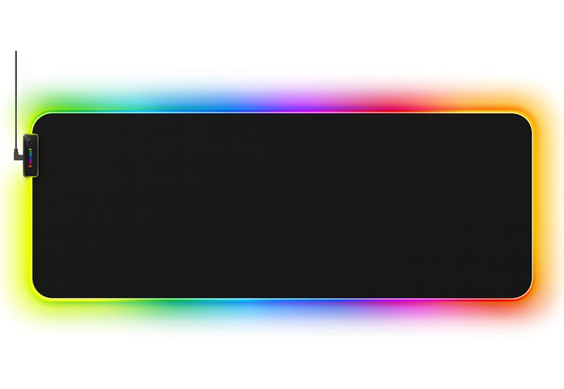 TRONSMART gaming mouse pad Spire με RGB φωτισμό, 800x300x4mm, μαύρο