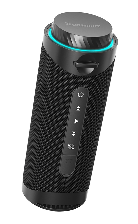 TRONSMART φορητό ηχείο T7, 30W, Bluetooth, 360°, 2000mAh, IPX7, μαύρο