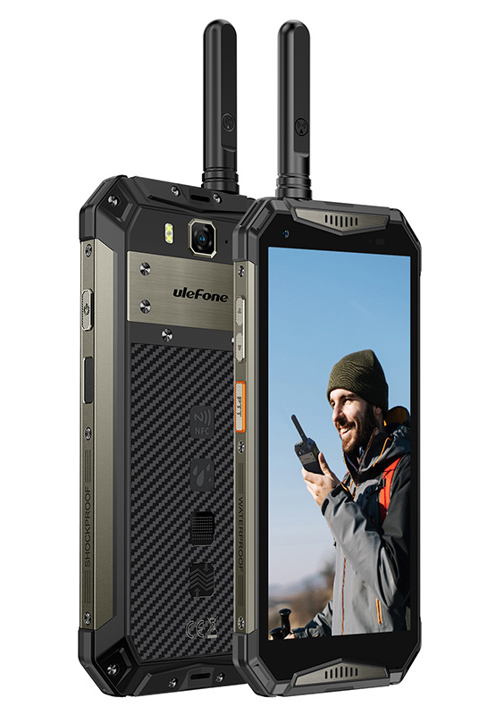 ULEFONE smartphone Armor 20WT, 5.65", 12/256GB, 10850mAh, μαύρο