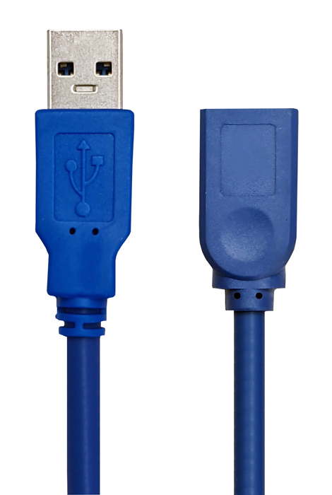 POWERTECH καλώδιο προέκτασης USB CAB-U154, 5Gbps, 5m, μπλε