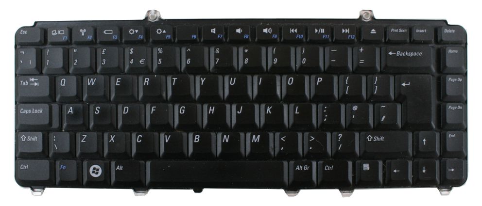 Πληκτρολόγιο για Dell Inspiron 1545/1420/1520/M1330/M1530, US, μαύρο