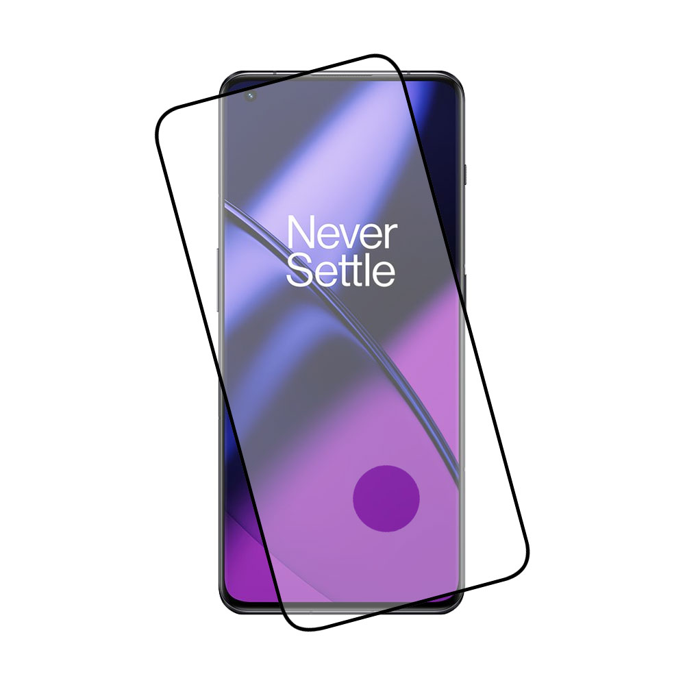 IDOL 1991 TEMPERED GLASS ONEPLUS 11 5G 6.7" 9H 0.25mm 3D EDGE GLUE SEMI CURVED FINGER UNLOCK BLACK