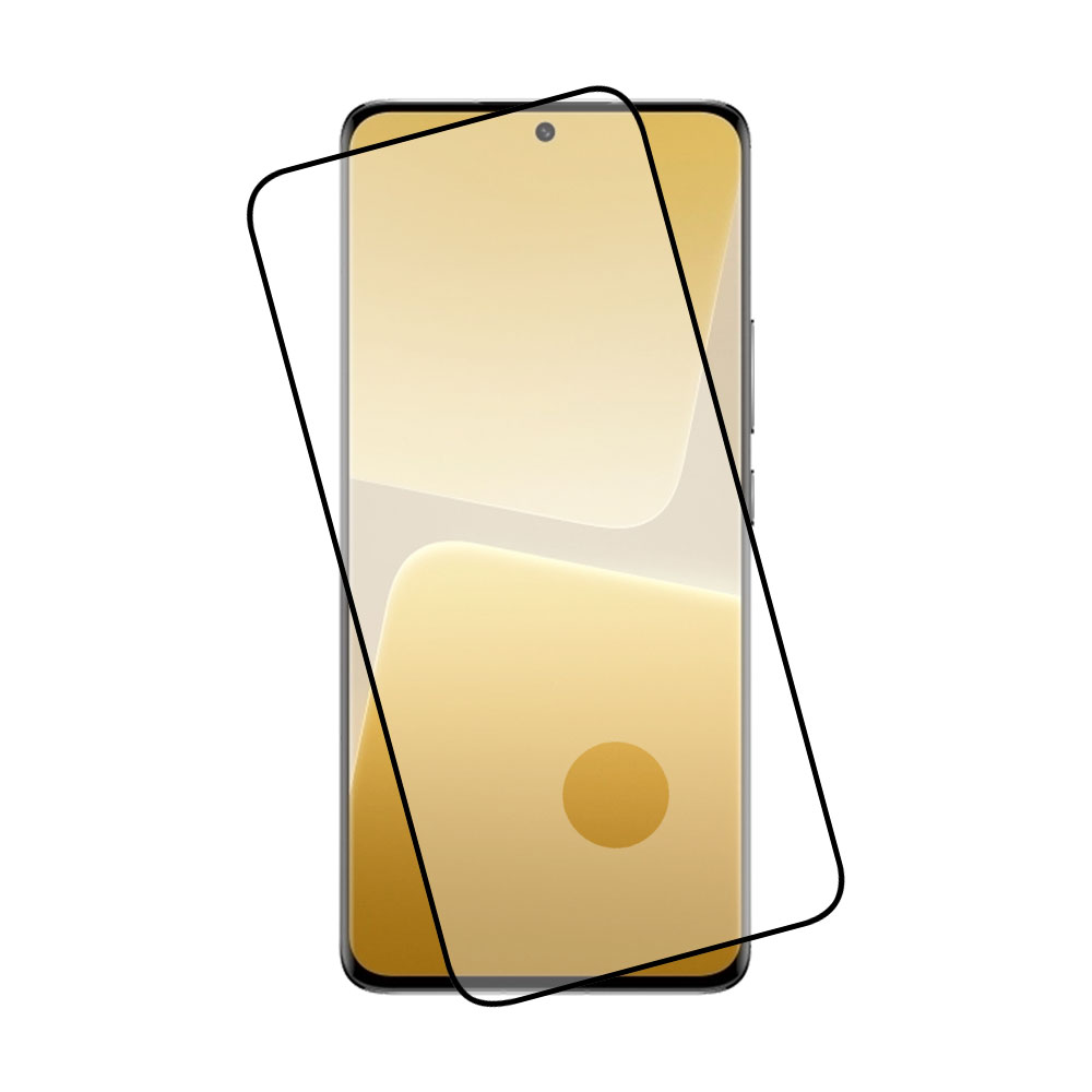 IDOL 1991 TEMPERED GLASS XIAOMI 13 PRO 5G 6.73" 9H 0.25mm 3D EDGE GLUE SEMI CURVED FINGER UNLOCK BLACK