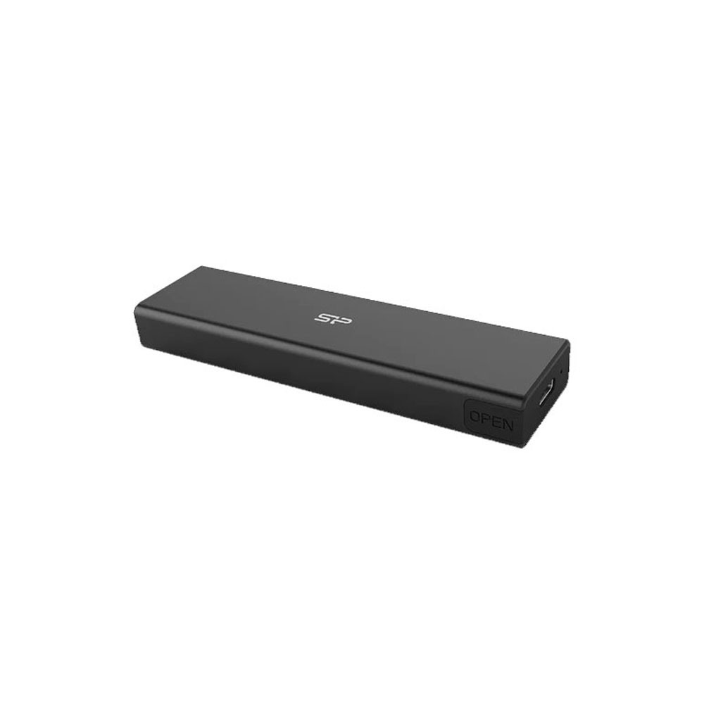 SILICON POWER PD60 ΘΗΚΗ ΔΙΣΚΩΝ M.2 PCIe NVMe SSD / M.2 SATA SSD 2230 / 2242 / 2260 / 2280 M.2 M-KEY USB 3.2 GEN 2 ALUMINIUM