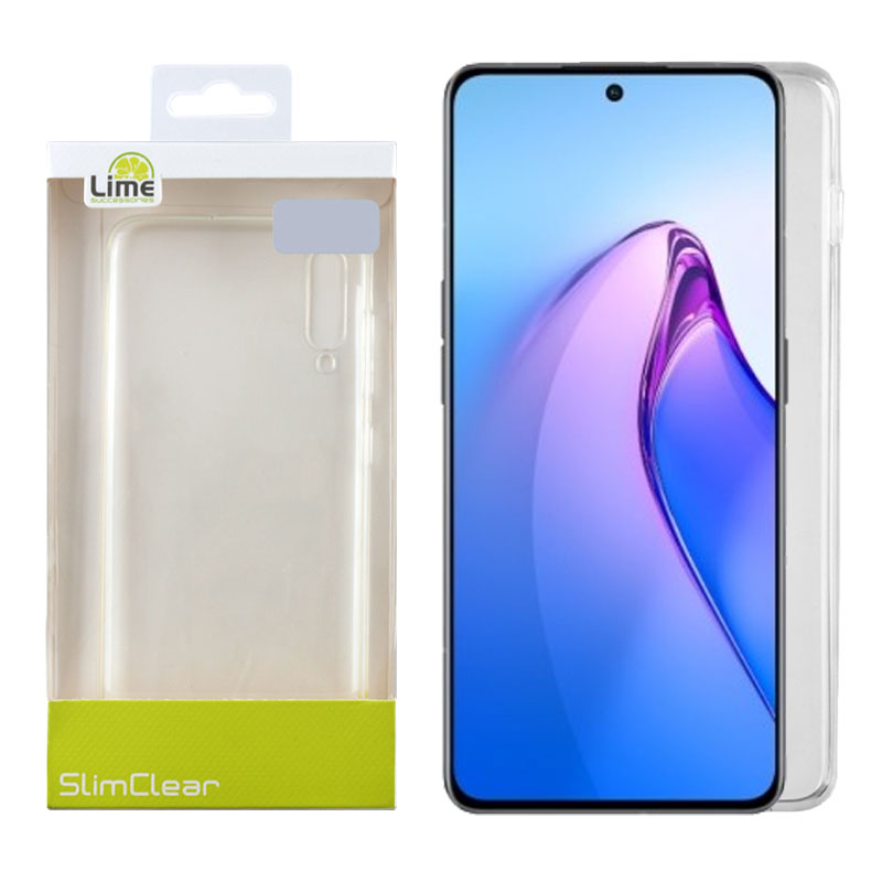 LIME ΘΗΚΗ OPPO RENO8 PRO 5G CPH2357/RENO8 PRO PLUS 5G PFZM10 6.7" SLIMCLEAR TPU CAMERA GUARD ΔΙΑΦΑΝΗ