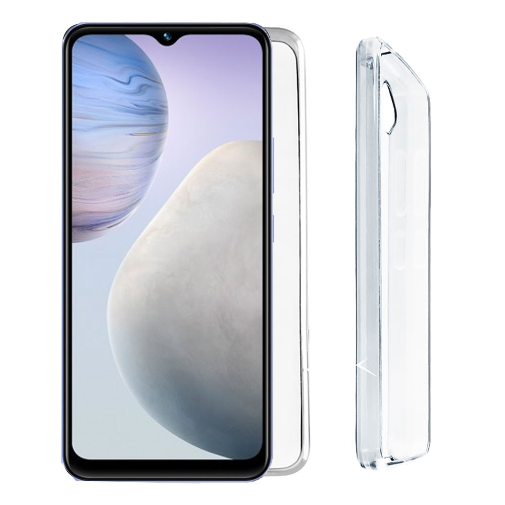 VOLTE-TEL ΘΗΚΗ VIVO Y02 6.51" SLIMCOLOR AIR TPU CAMERA GUARD ΔΙΑΦΑΝΗ