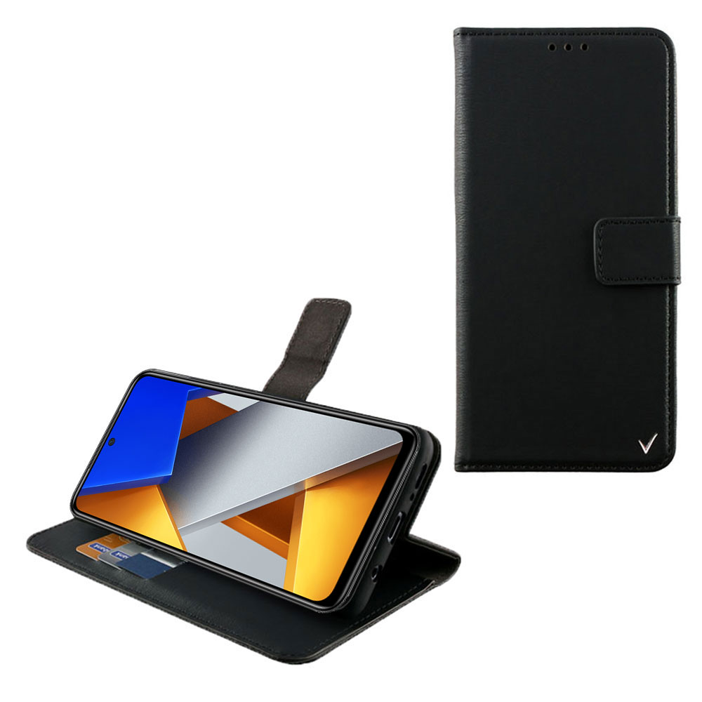 VOLTE-TEL ΘΗΚΗ XIAOMI POCO M4 PRO 4G 6.43" ALLURE MAGNET BOOK STAND CLIP BLACK