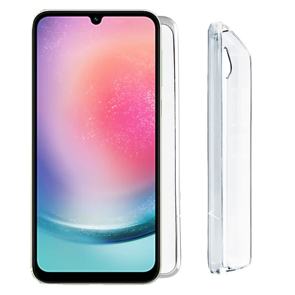 VOLTE-TEL ΘΗΚΗ SAMSUNG A24 4G A245 6.5" SLIMCOLOR AIR TPU CAMERA GUARD ΔΙΑΦΑΝΗ