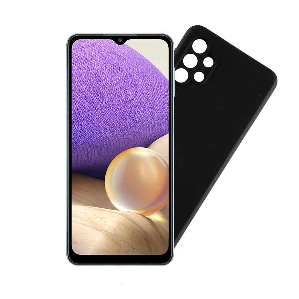 VOLTE-TEL ΘΗΚΗ SAMSUNG A32 4G A325 6.4" SILICON TPU FULL CAMERA PROTECTION BLACK