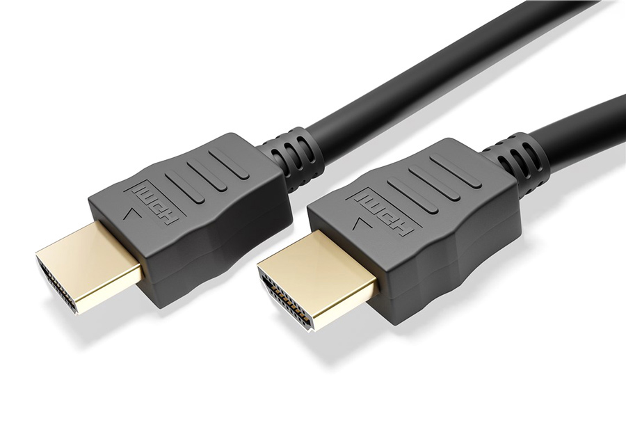 GOOBAY καλώδιο HDMI 60609 με Ethernet, 4K/30Hz, 18Gbit/s, 1m, μαύρο