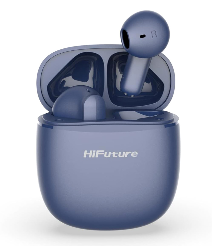 HIFUTURE earphones με θήκη φόρτισης ColorBuds, True Wireless, μπλε