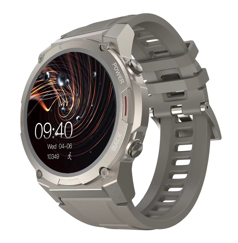 HIFUTURE smartwatch FutureGo Mix 2, 1.43", IP68, heart rate, γκρι