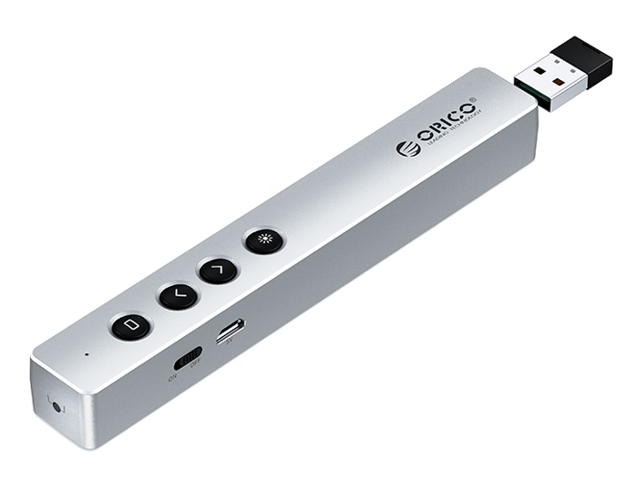 ORICO τηλεχειριστήριο παρουσιάσεων OPPT-06 με laser, επαναφορτιζόμενο