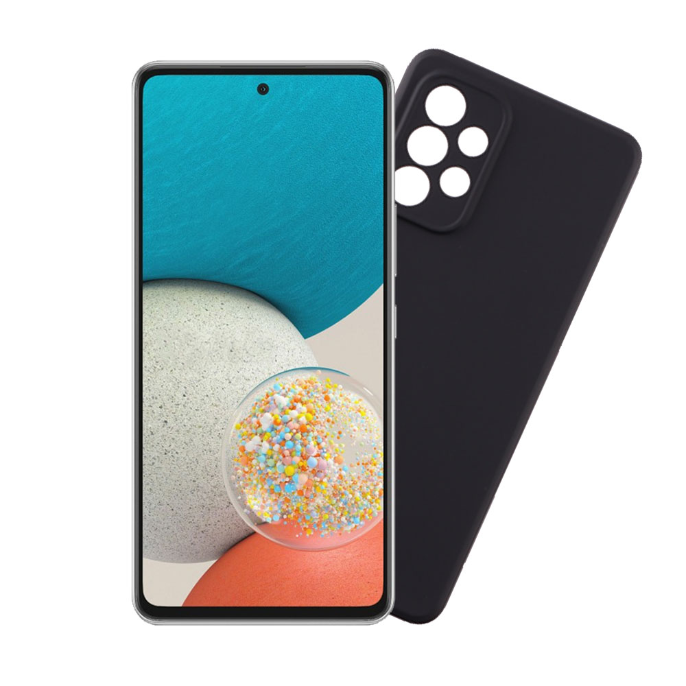 VOLTE-TEL ΘΗΚΗ SAMSUNG A53 5G A536 6.5" SILICON TPU FULL CAMERA PROTECTION BLACK