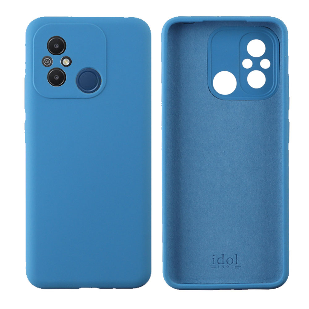IDOL 1991 ΘΗΚΗ XIAOMI REDMI 12C 6.71" VELVET ELITE TPU 4 SIDE FULL CAMERA PROTECTION LIGHT BLUE