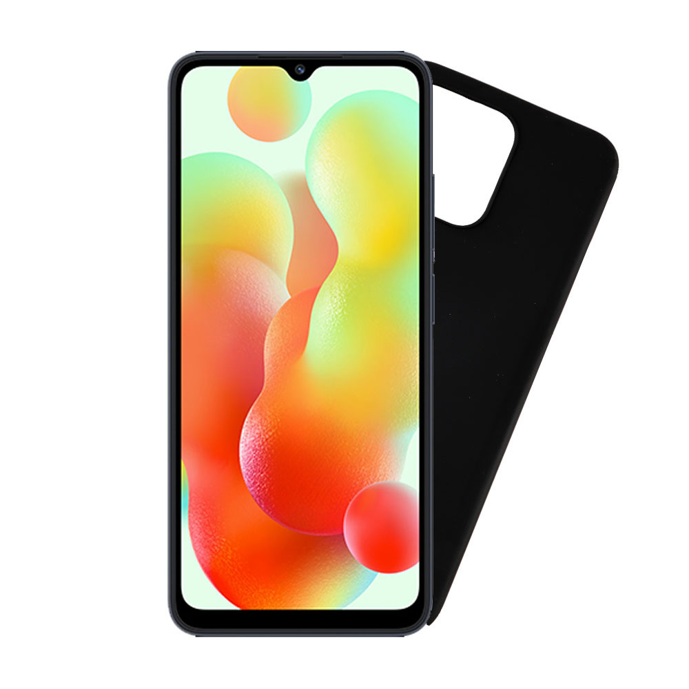 VOLTE-TEL ΘΗΚΗ XIAOMI REDMI 12C 6.71" SILICON TPU FULL CAMERA PROTECTION BLACK